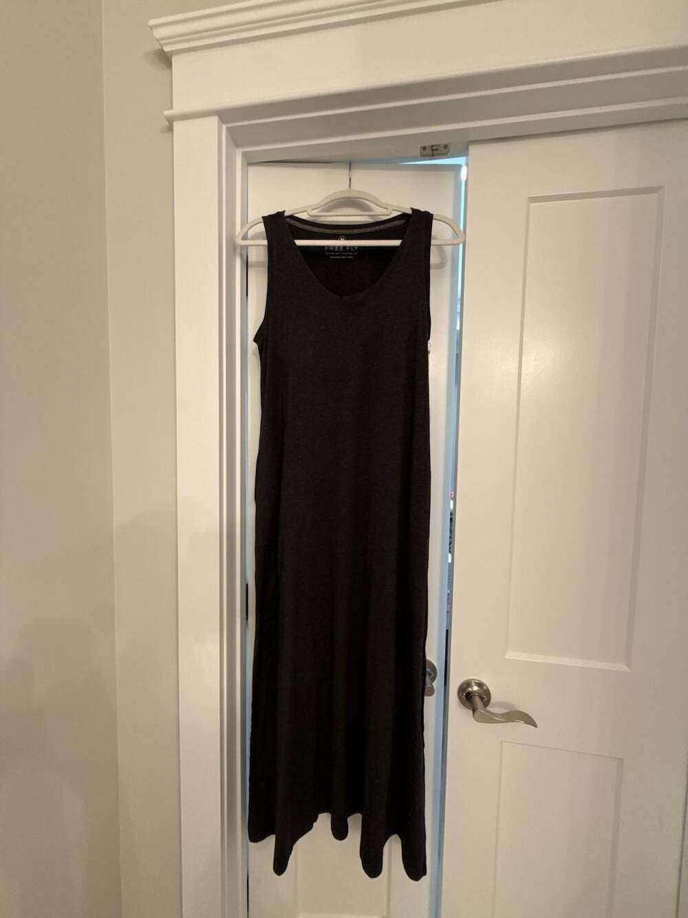 Free Fly Women's Heritage Midi Dress in Heather Black